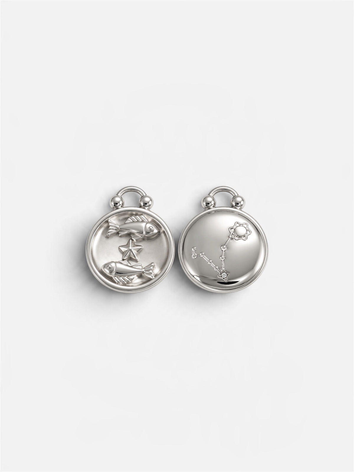 ZODIAC DOUBLE-SIDED CHARM Pisces