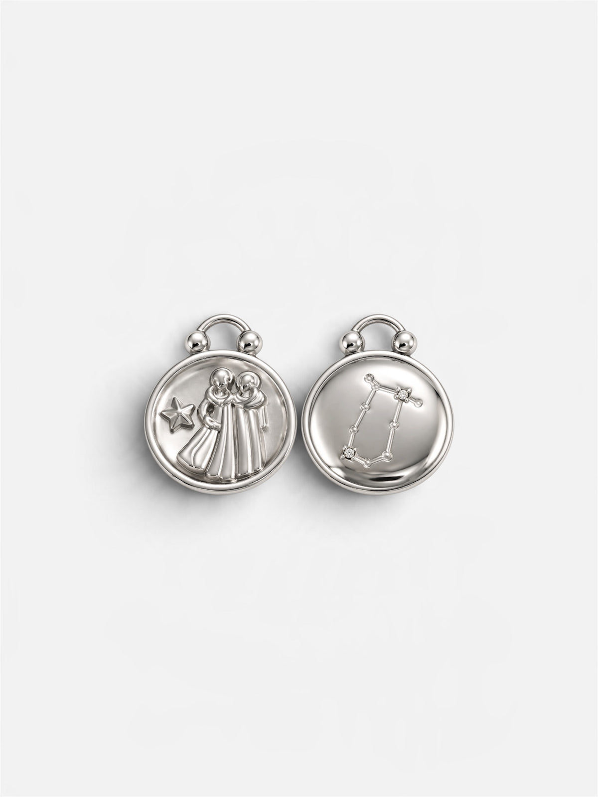 ZODIAC DOUBLE-SIDED CHARM Gemini