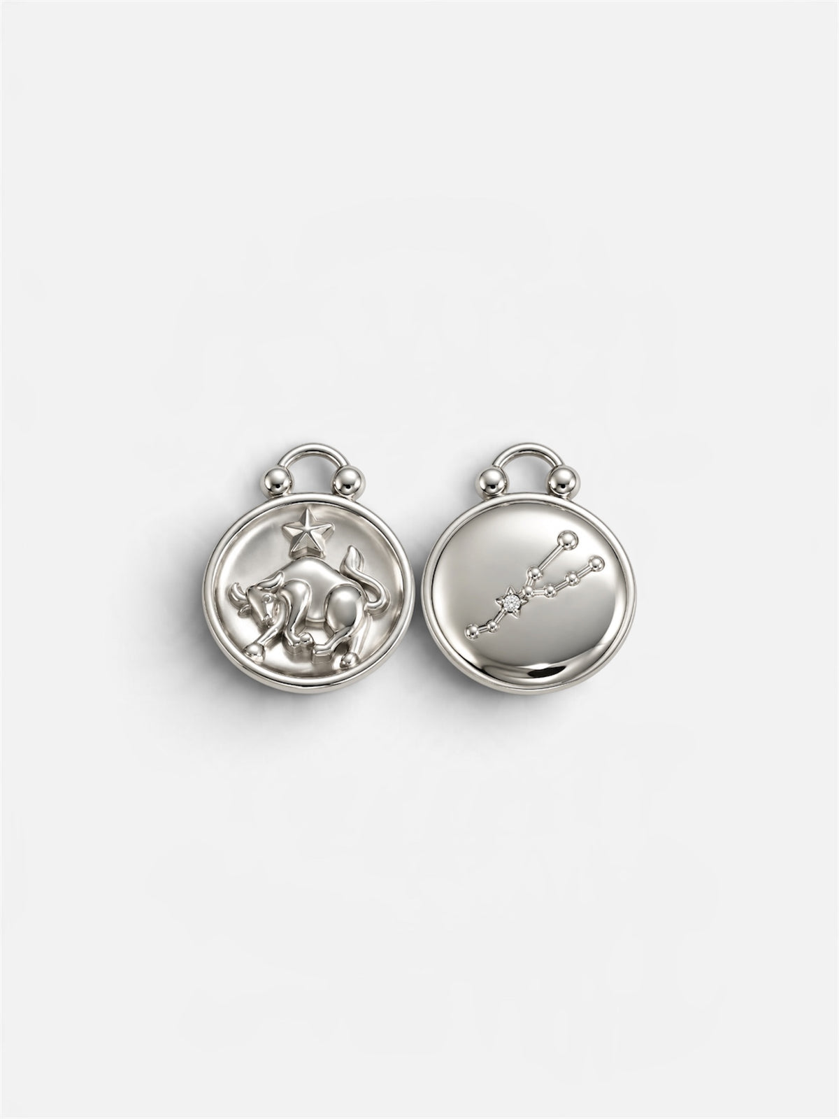 ZODIAC DOUBLE-SIDED CHARM Taurus