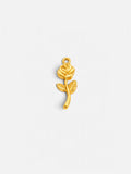 Golden Rose Charm