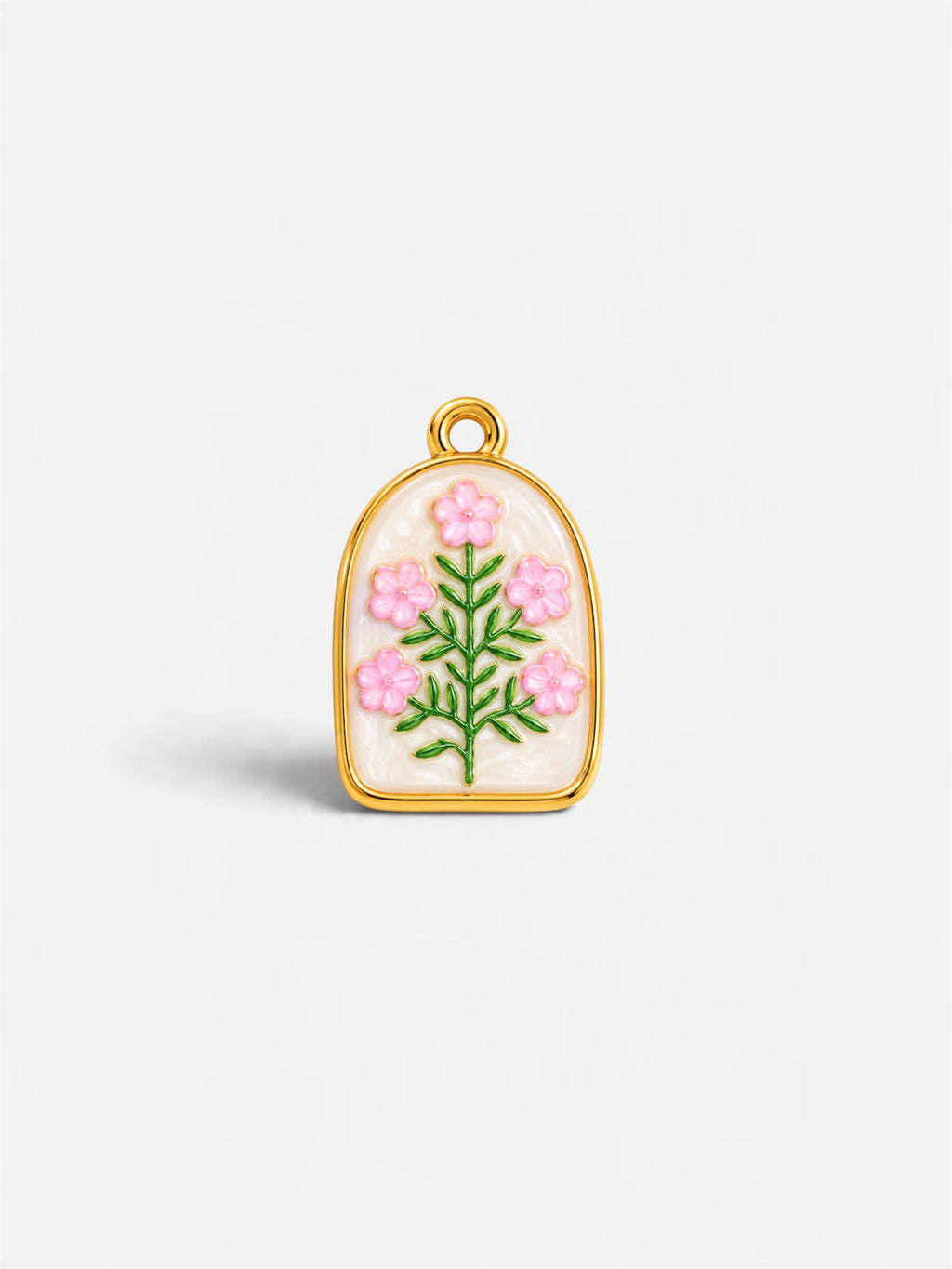 Pink Blossom Charm