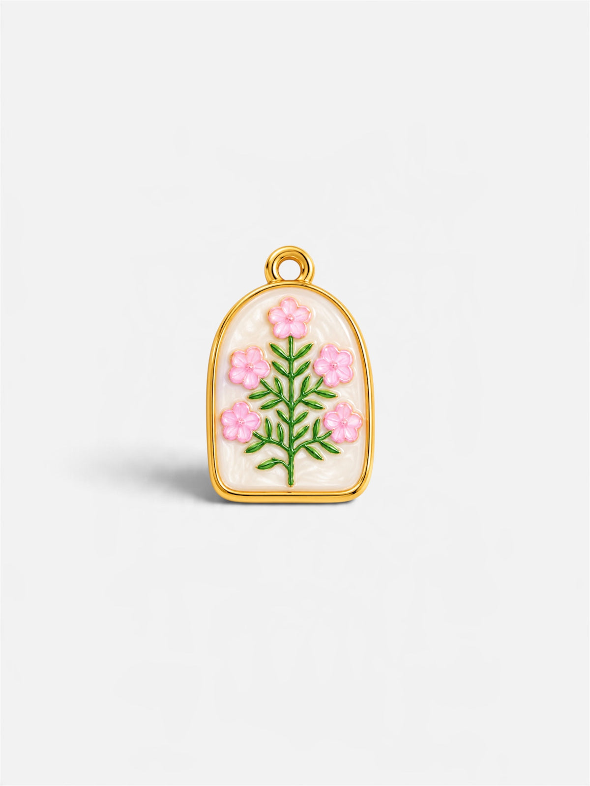 Pink Blossom Charm