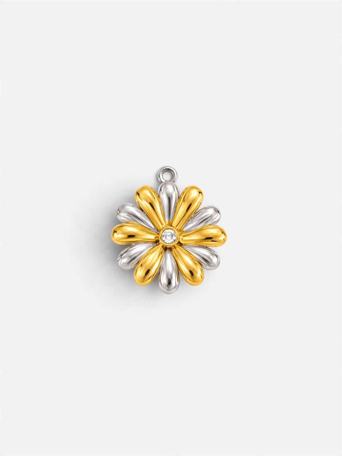Two-tone Flower CHARM